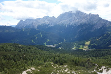 Civetta moutain view