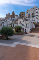 Pisticci (Matera, Italy) - A white town on the badlands hills, in province of Matera, Basilicata region, southern Italy