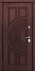Fototapeta premium Entrance door (metal door)