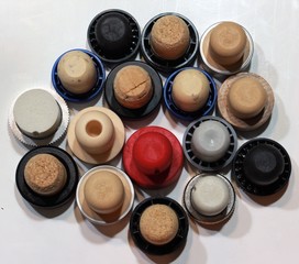 Different bottle caps
