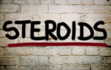 Steroids concept 