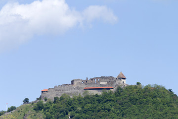 Fototapeta na wymiar Visegrad castle in Hungary
