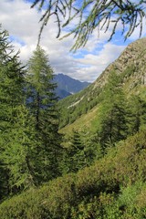 lac d'Arpy, val d'Aoste, Italie