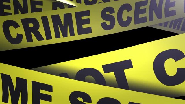 Crime scene - Do Not Cross tape. Loopable. Matte included.