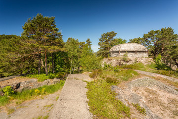Fototapeta na wymiar Kristiansand Second World War Bunker