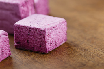 currant souffle candy. Bird's milk