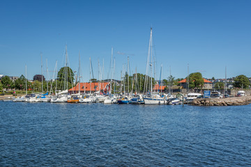 Fototapeta na wymiar Kristiansand in the Summer