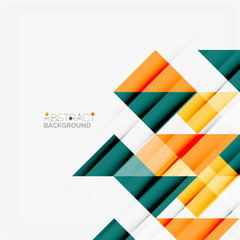 Triangle pattern design background