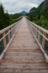 Wooden bridge