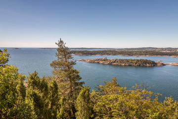 Kristiansand Coast Line in Norway