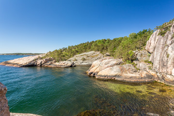 Kristiansand Coast Line in Norway