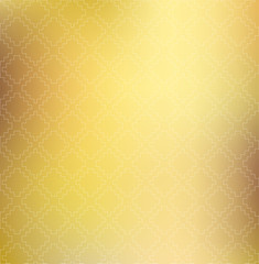Decorative golden pattern. Abstract vector seamless background
