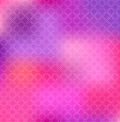 Decorative checkered pink pattern. Abstract vector seamless background, rose textured backdrop