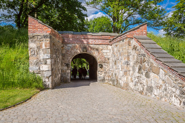 Fototapeta na wymiar Akershus Fortress Oslo Norway