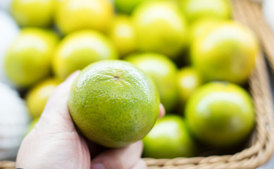 Fresh mandarin oranges texture