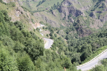 Road in the mountains