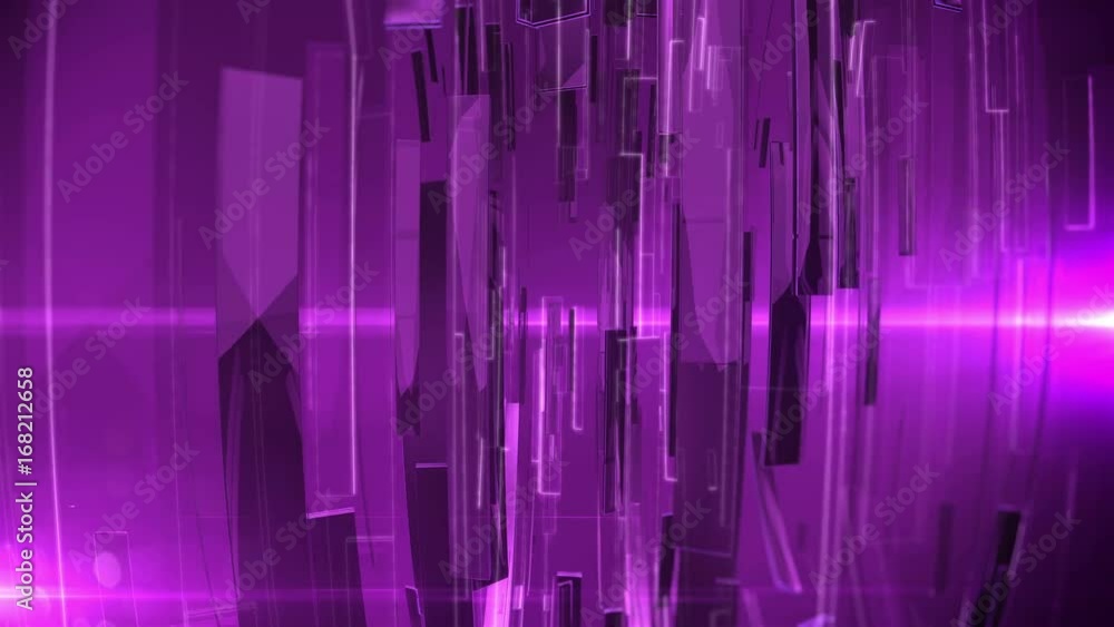 Aufkleber abstract technology background with lens flare. depth of field.