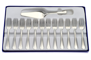Cutlery set.