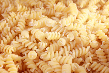Italian Fusilli Macaroni Pasta