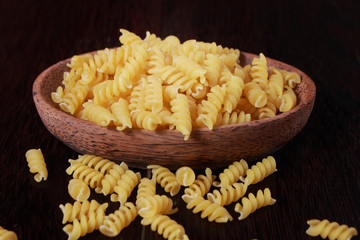 Italian Fusilli Macaroni Pasta