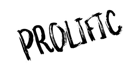 Prolific rubber stamp. Grunge design with dust scratches. Effects can be easily removed for a clean, crisp look. Color is easily changed.