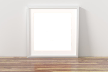 picture frame concept 3d rendering