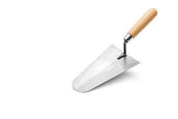 Trowel the mortar