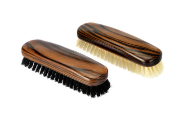 Luxury shoe brushes.