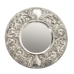 Luxury silver plate.
