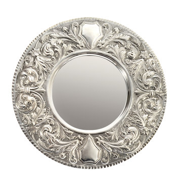 Luxury silver plate.