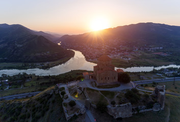 Jvary monastery near Mtskheta, Georgia.