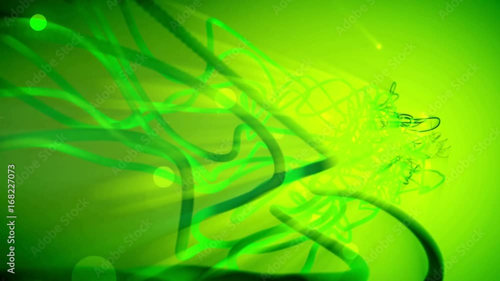 Poster loopable abstract wires or cables in a perspective view through which there are the internet or tv d