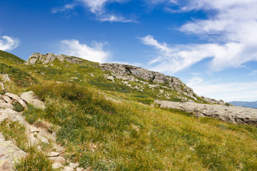 mountains of Italy: the range of Appennini