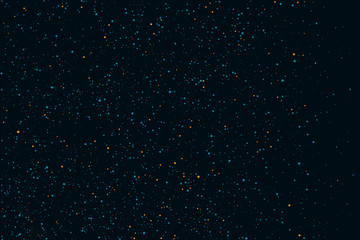 Numerous colorful dots massif background. Abstract vector illustration