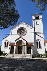 Fototapeta na wymiar First united Methodist Church, Santa Barbara