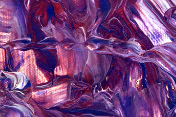 Abstract purple cava