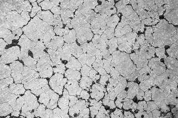 Texture black and white asphalt