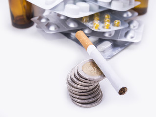Smoking cost lot of money and cigarettes is ruining your health