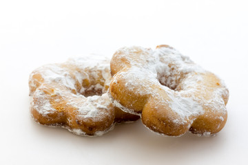 Biscuits filled with jam
