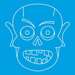 Dead icon, outline style