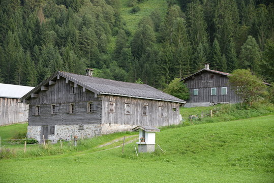 Hütten bei Schoppernau