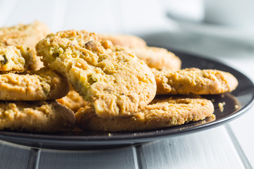 Sweet pistachio cookies.