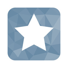 Low Poly Button - Stern