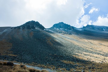 Awesome Mountains in Nevado de Toluca Mexico
