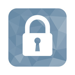 Low Poly Button - Schloss