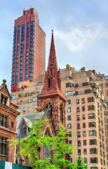 Fototapeta premium The Church of the Incarnation, a historic Episcopal church in Manhattan, New York City