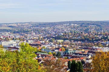 Blick über Pforzheim