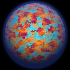 Trustful texture of earth like planet