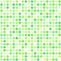 Polka dot pattern. Vector seamless dot background