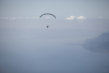 Paragliding over Monte Baldo and Lago di Garda